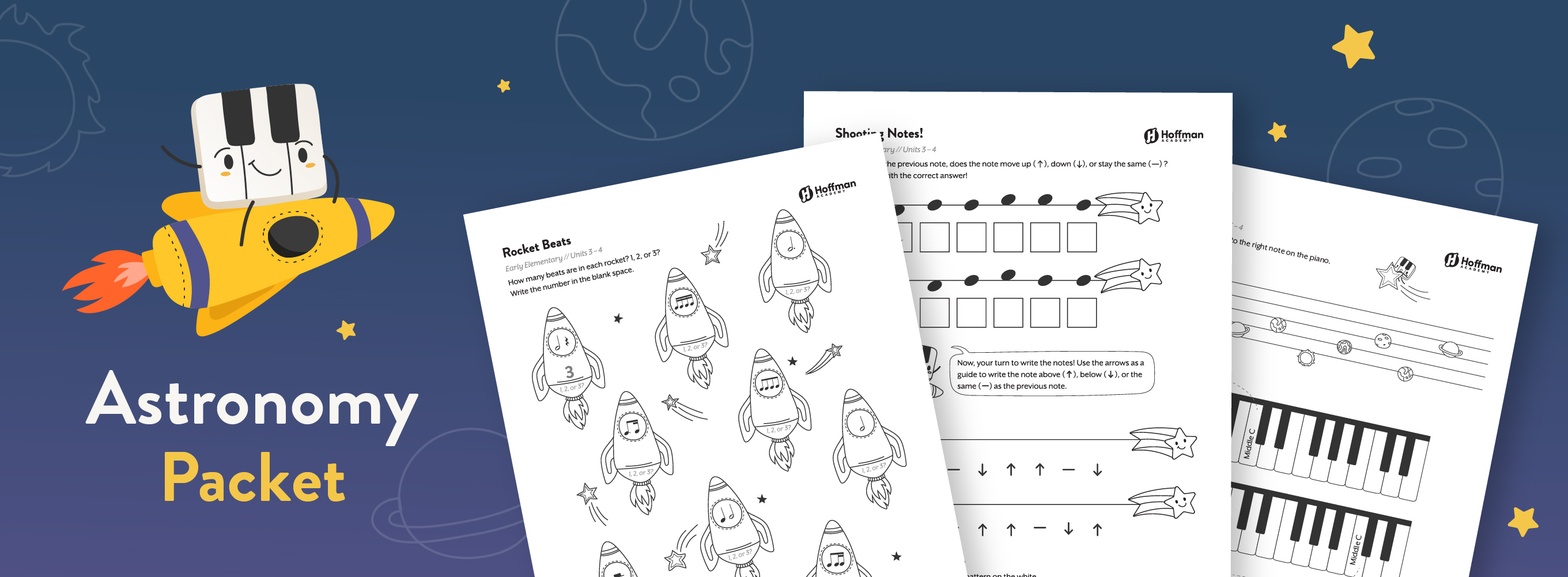 Astronomy Music Theory Packet