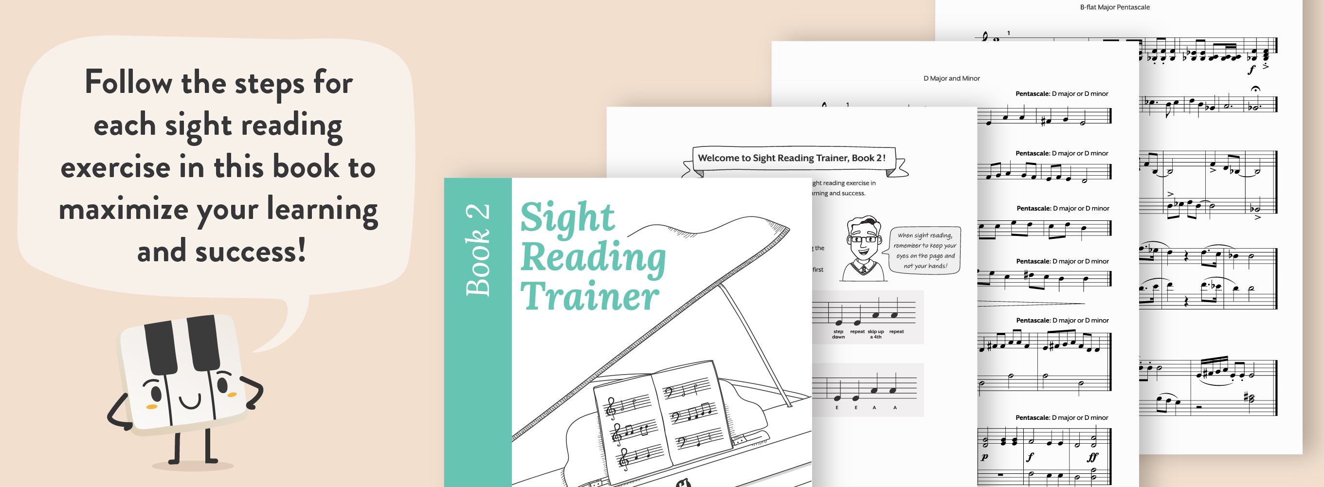 Hoffman Academy Sight Reading Books