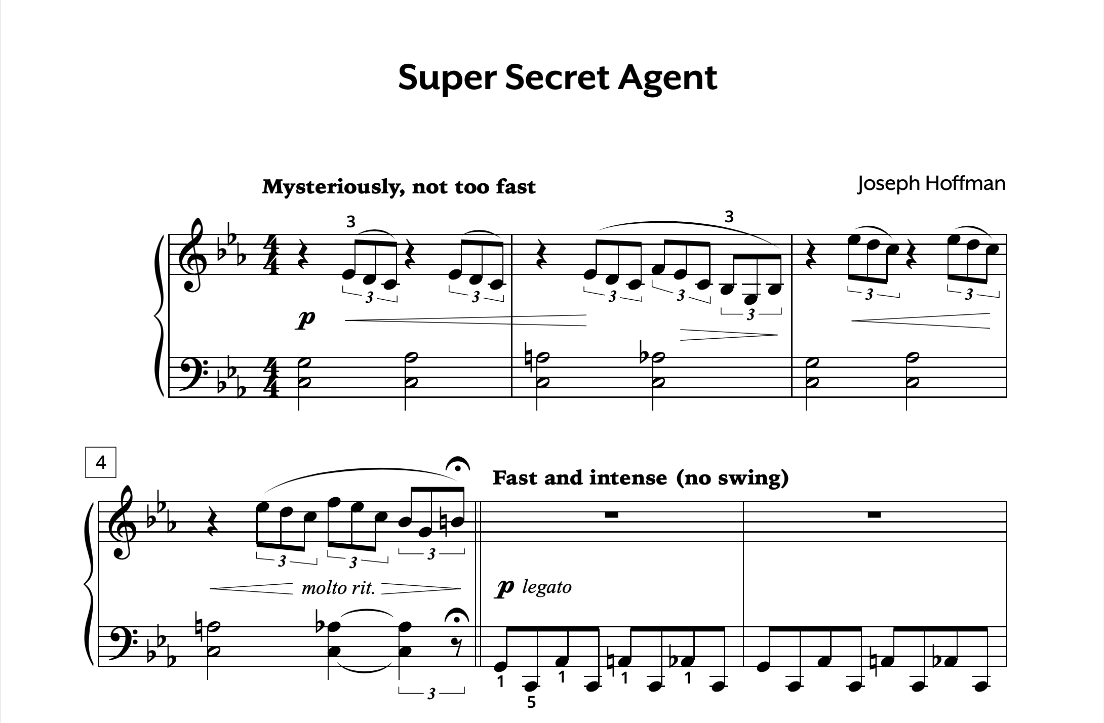 Hoffman Super Secret Agent Store Preview