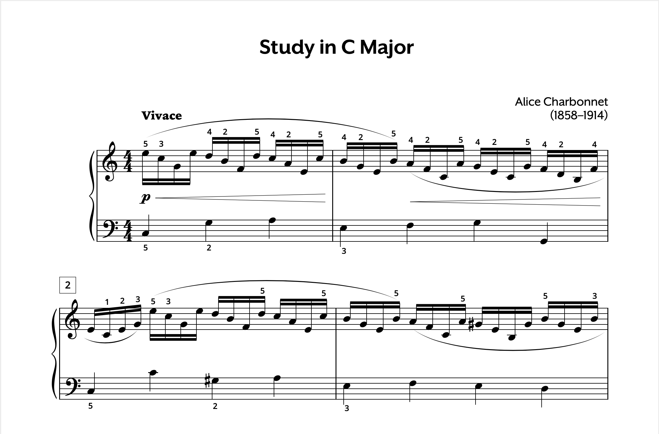 Charbonnet Study in C Store Preview