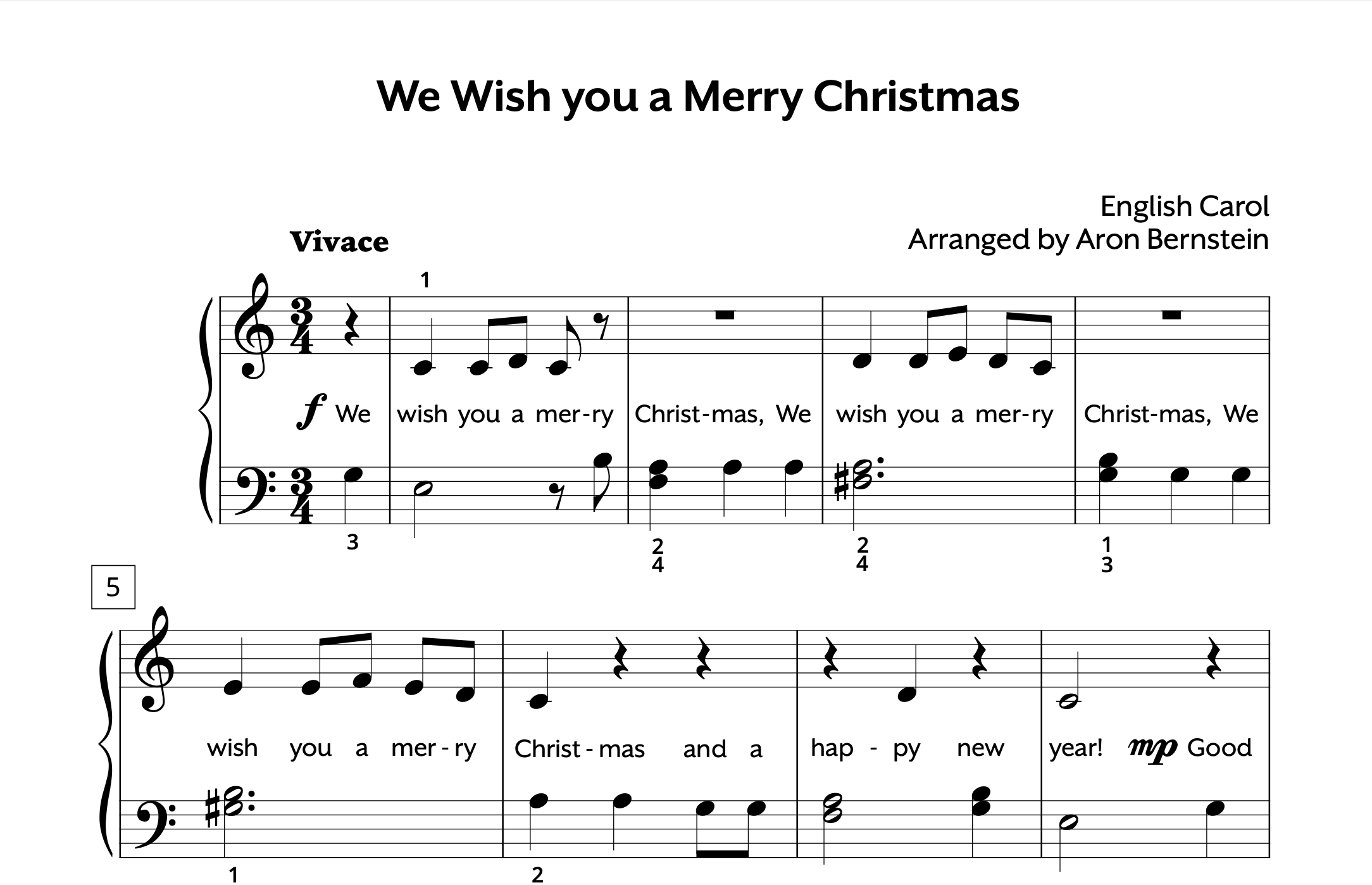 Christmas Elementary We Wish You FREE Store Preview