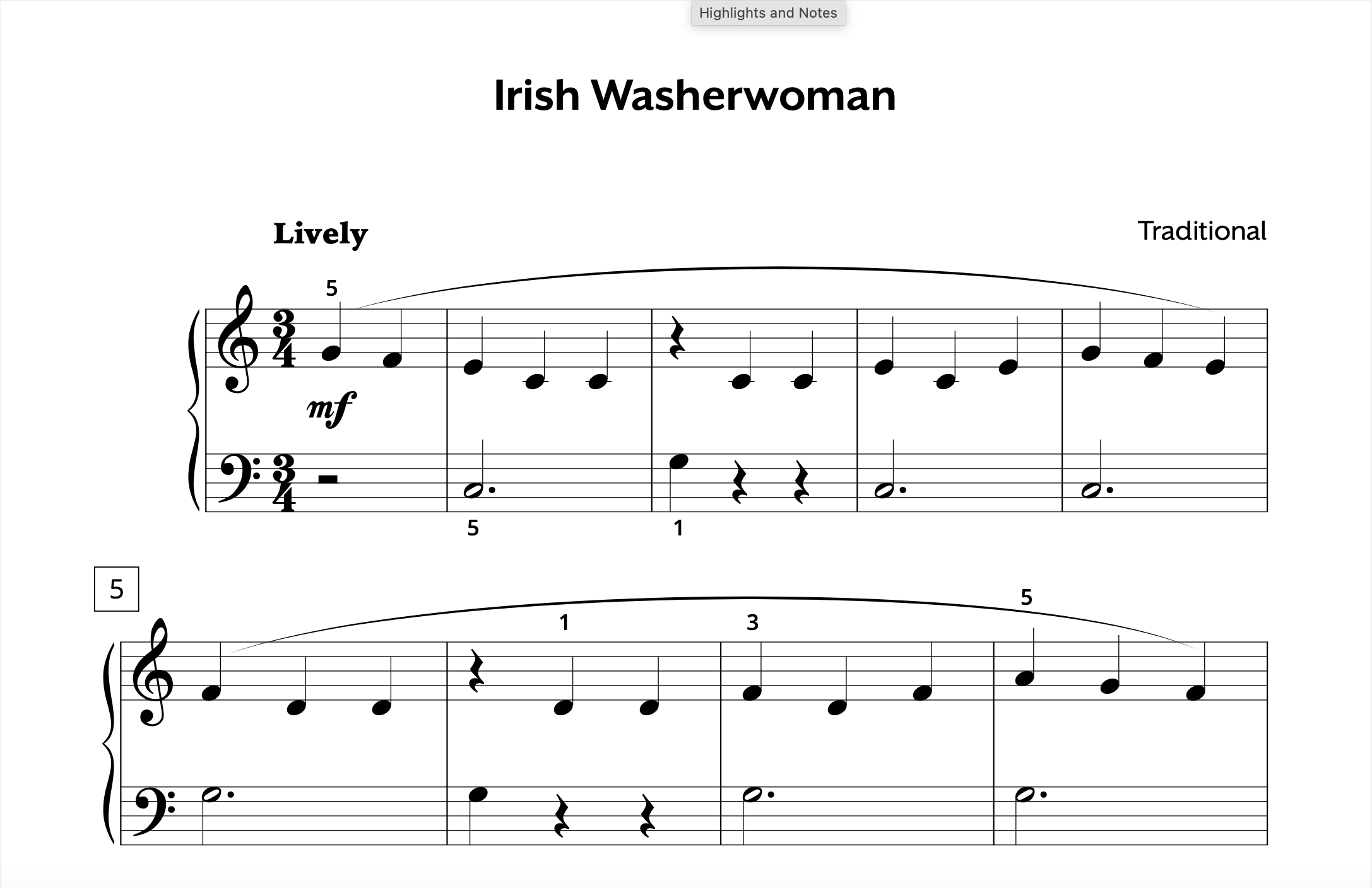 Irish Washerwoman Elementary Store Preview