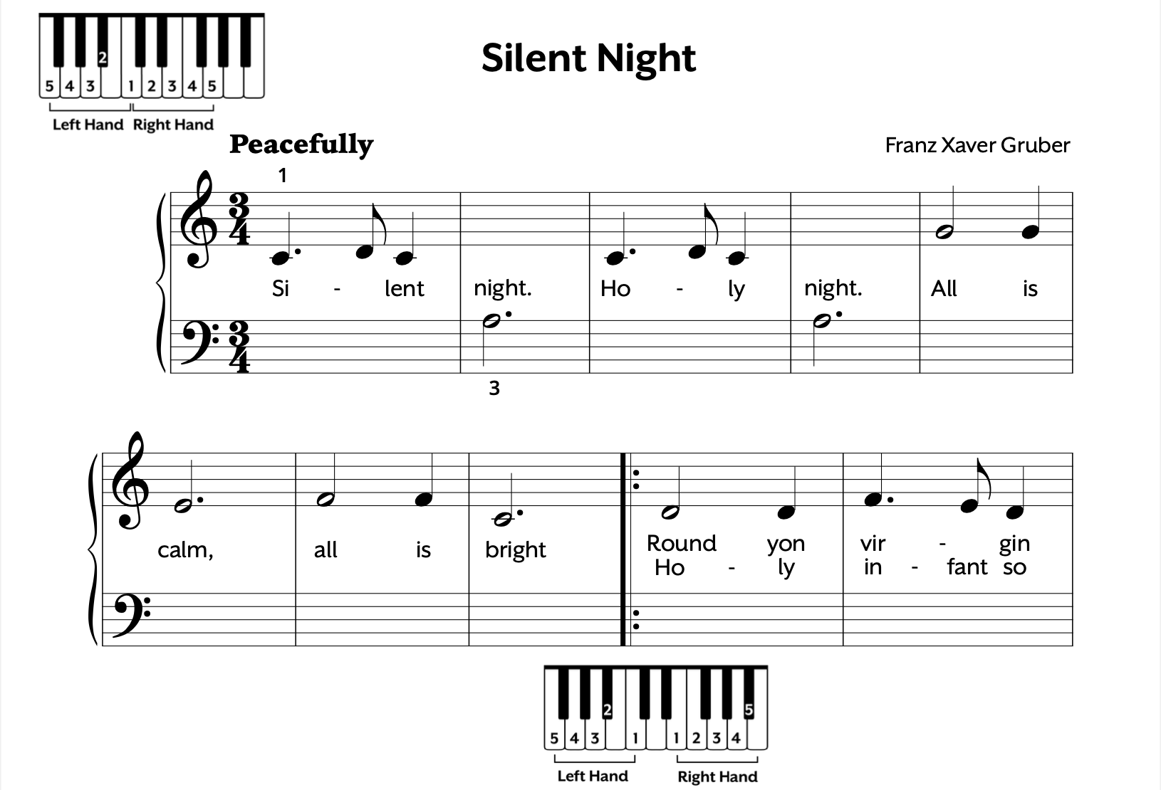 Silent Night Early Elementary Store Preview