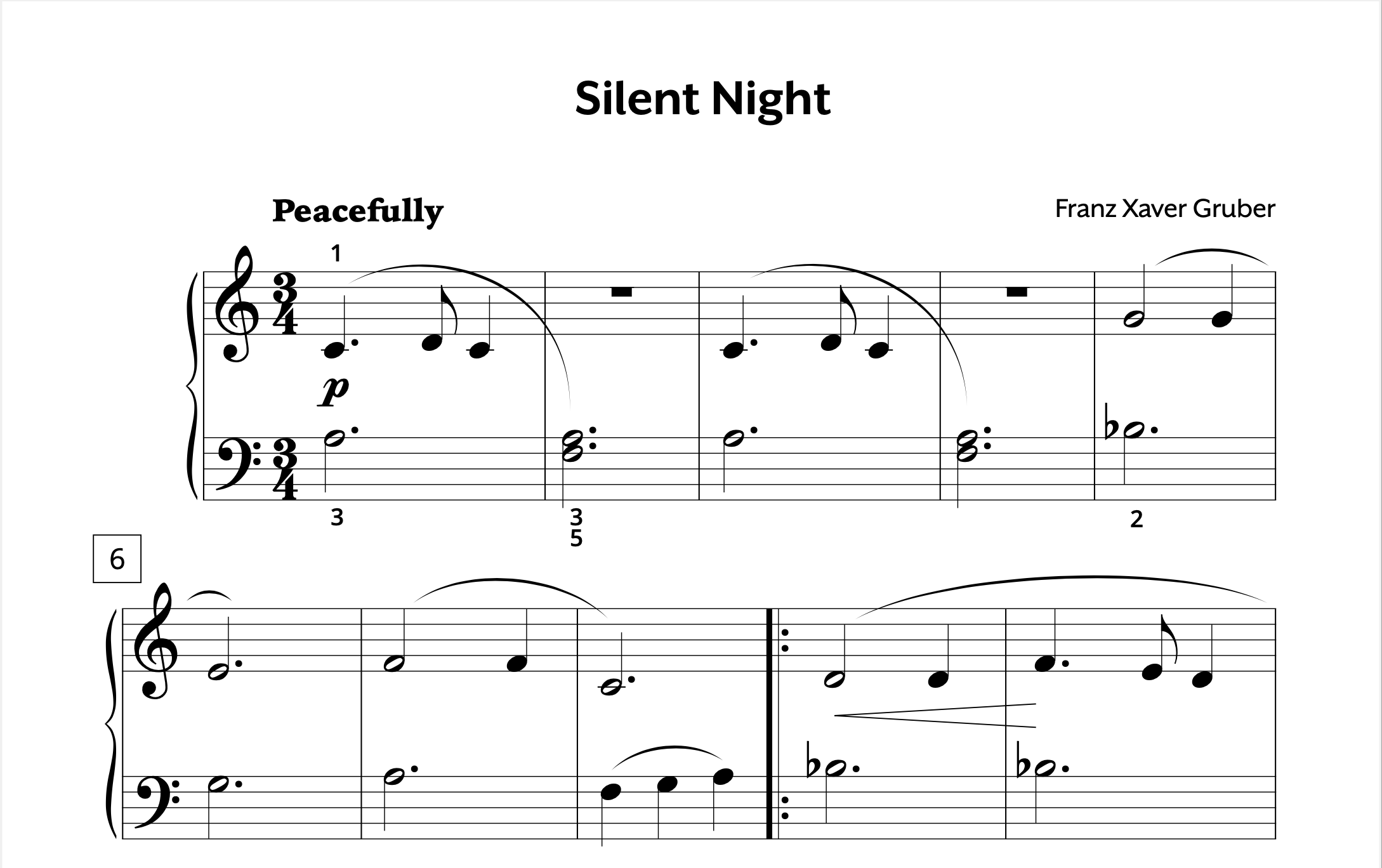 Silent Night Elementary Store Preview