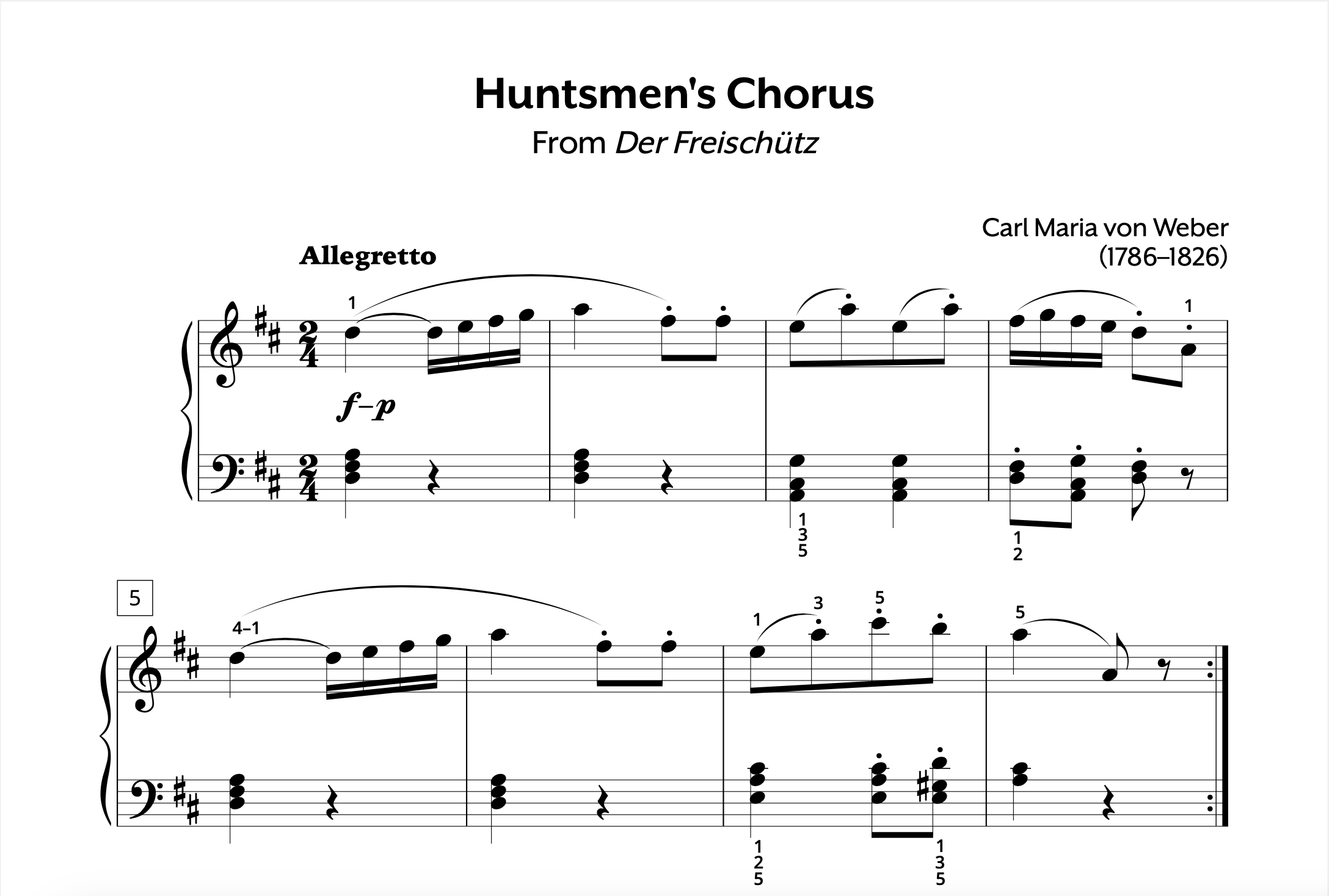 Weber Huntsmen's Chorus Store Preview