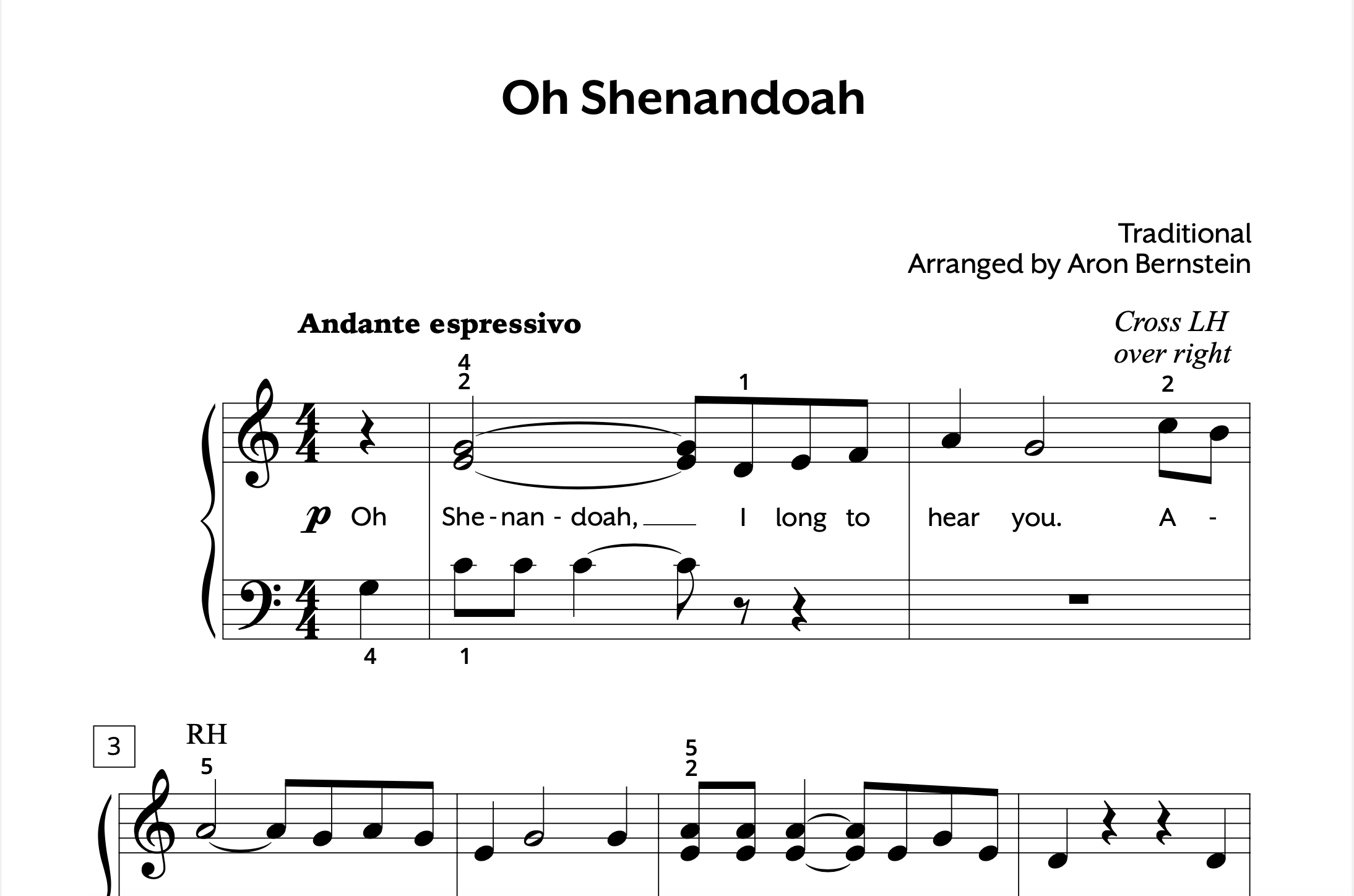 Oh Shenandoah Elementary Store Preview