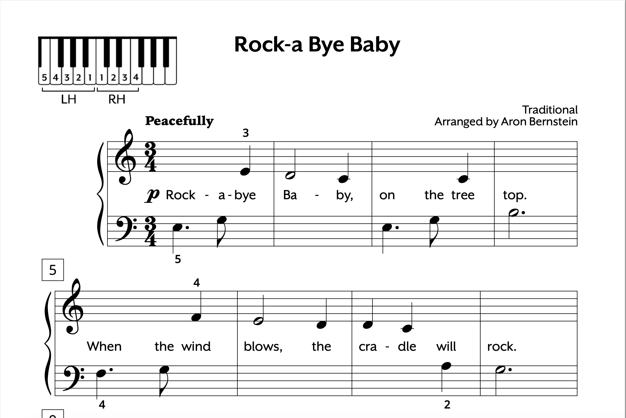 Rock-a-Bye Baby Early Elementary Store Preview