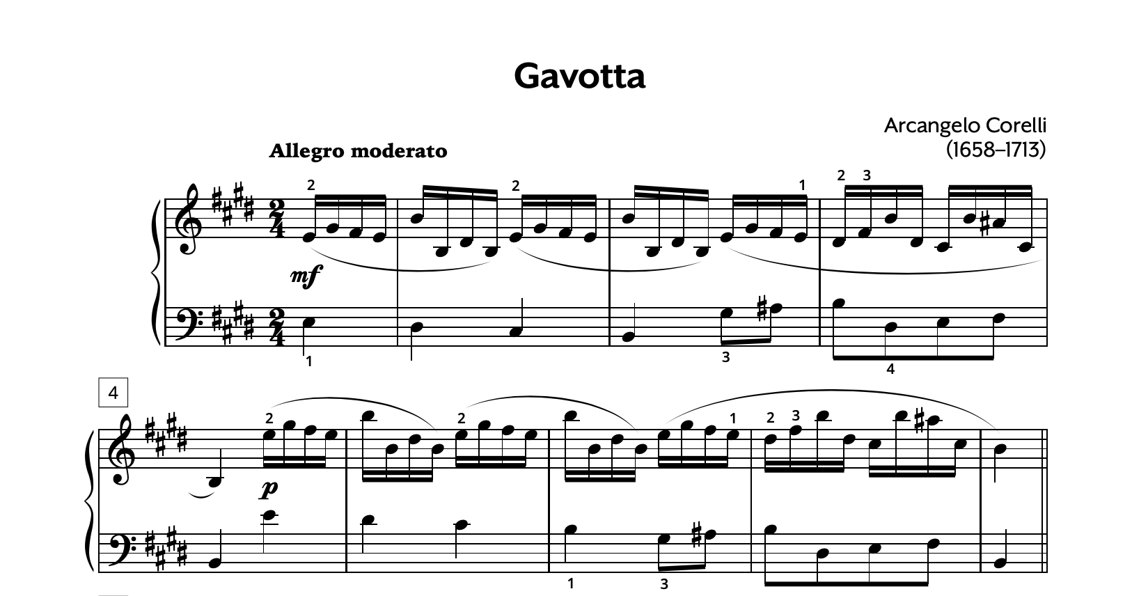Corelli Gavotta Store Preview