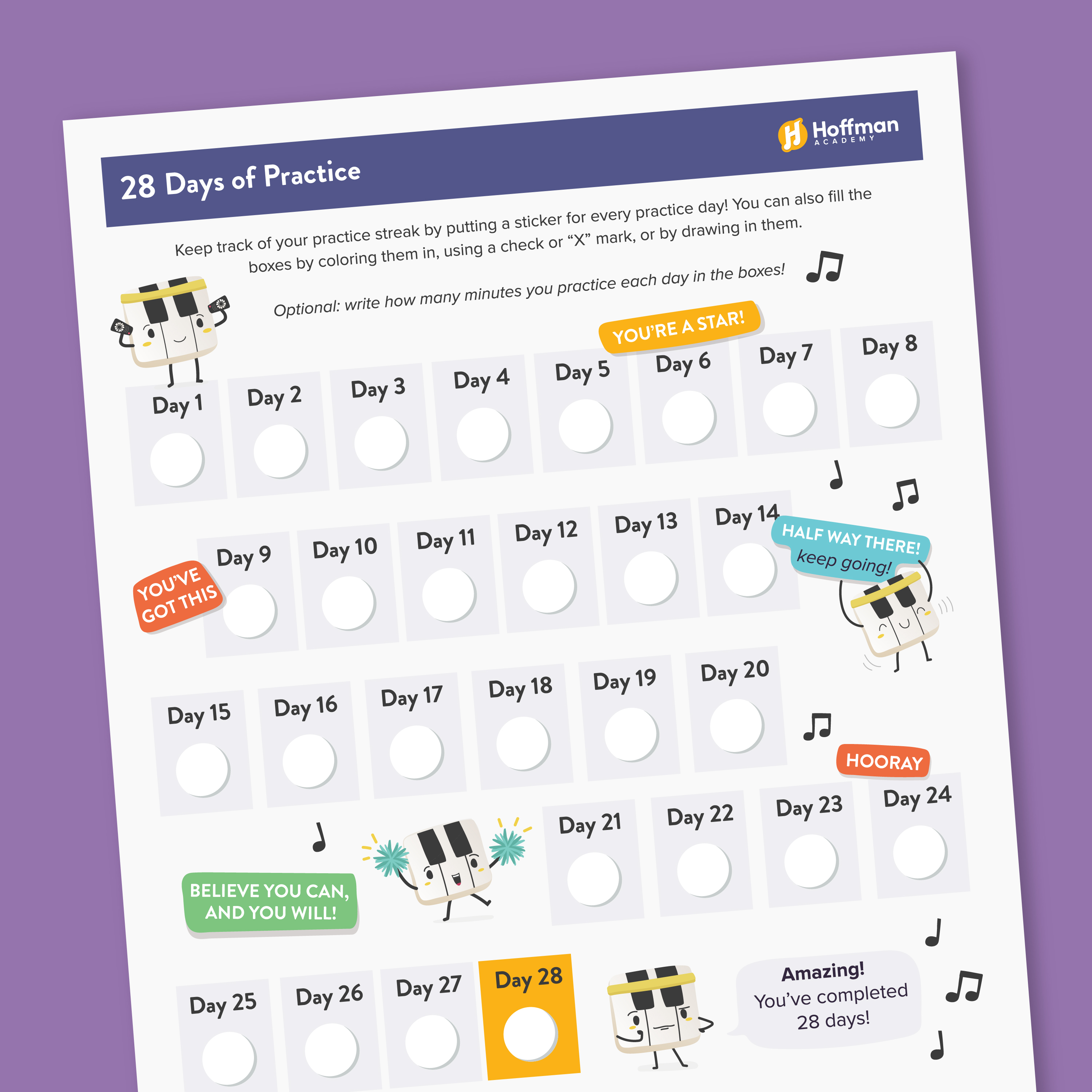 28 Days of Practice Store Preview